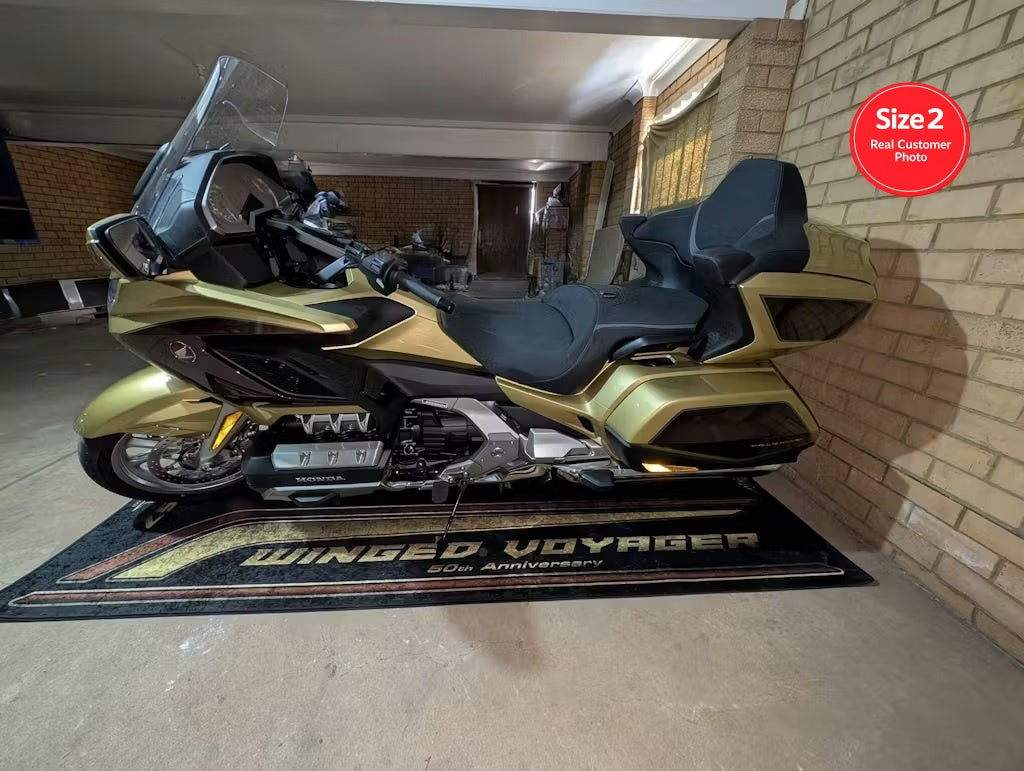 MPM Motorcycle Mat for Honda Goldwing 50th Anniversary - MM4211