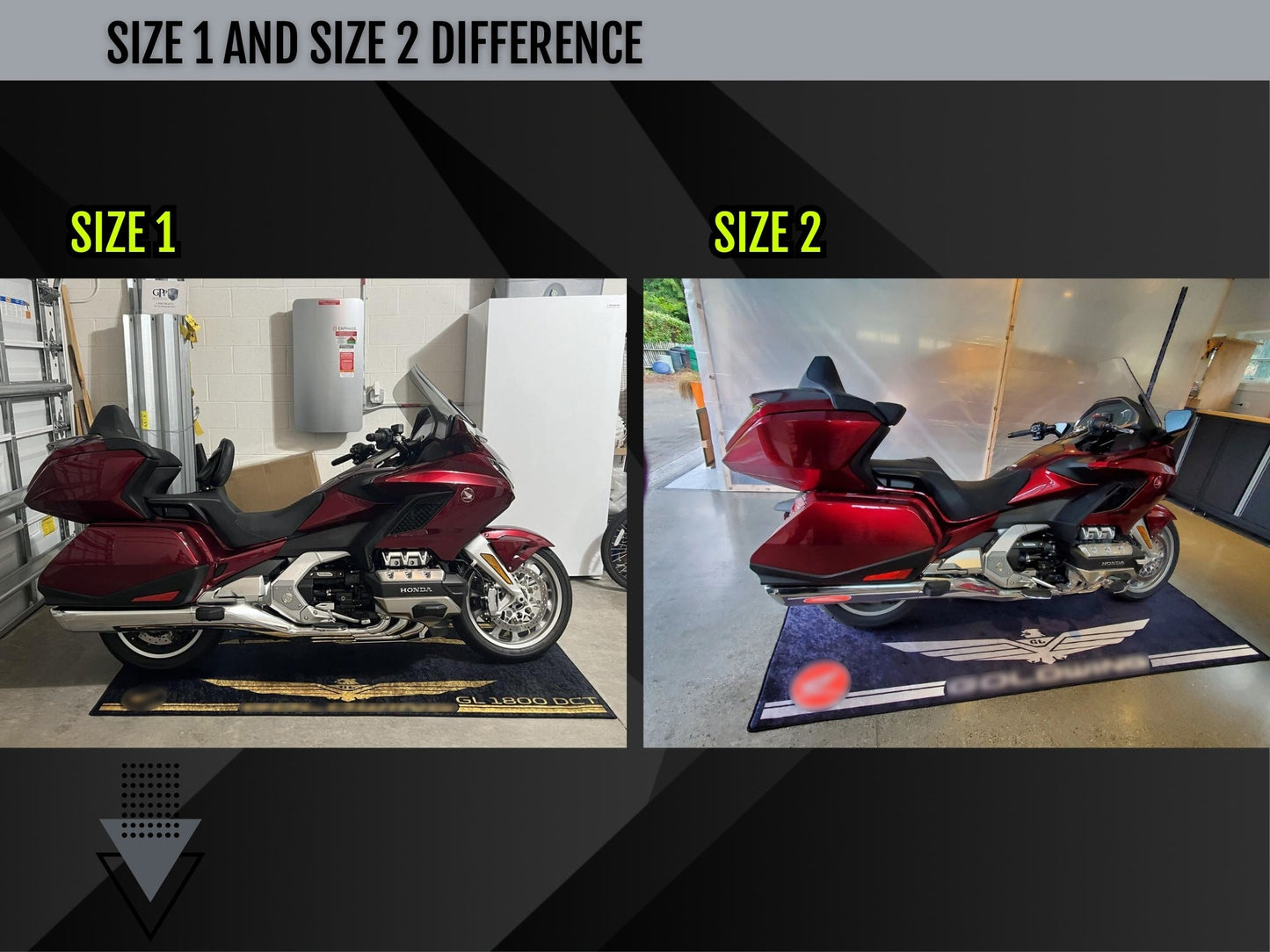 MPM Motorcycle Mat for Honda GoldWing - MM7149