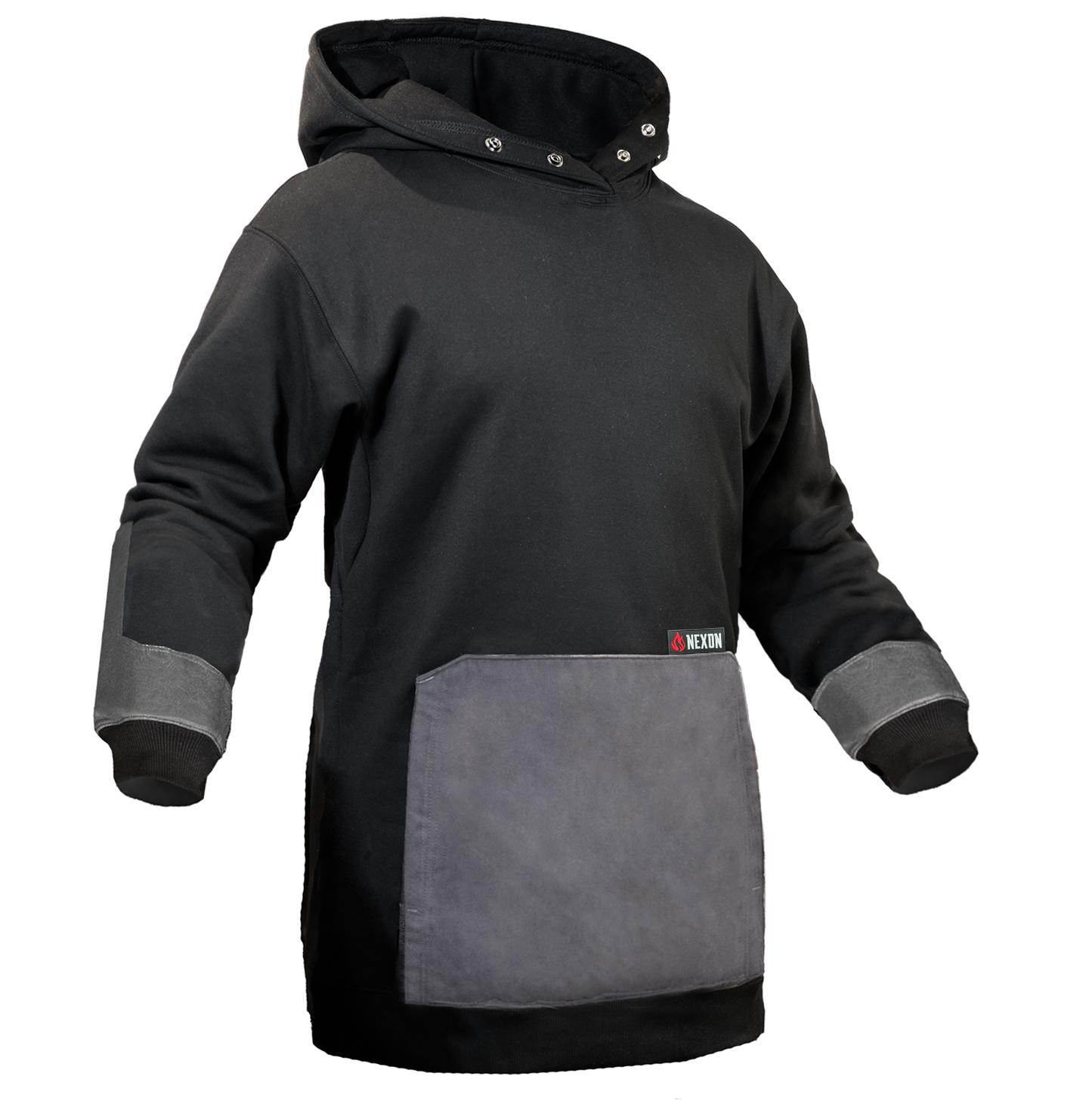 Nexon Renegade FR Premium Work Hoodie Black/Gray