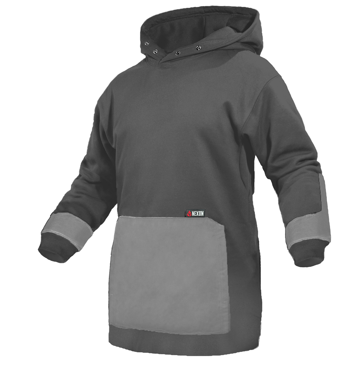 Nexon Renegade FR Premium Work Hoodie Gray/Light Gray
