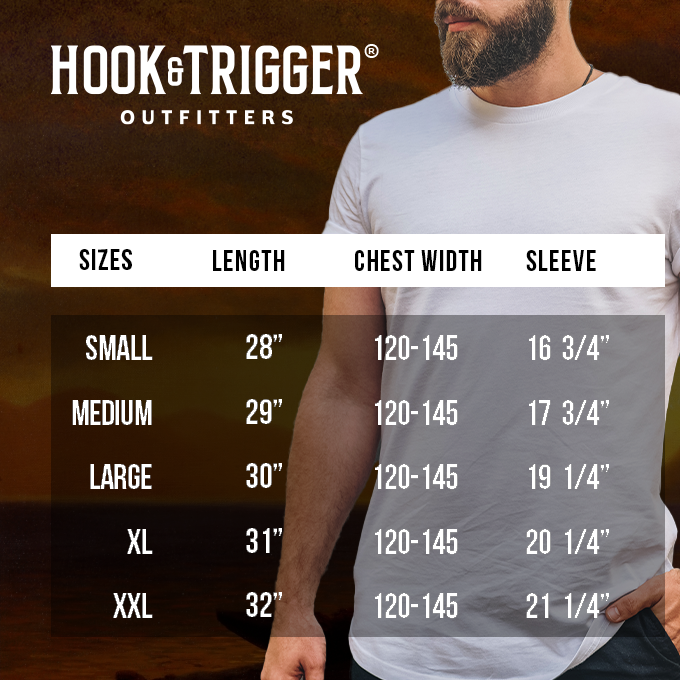 Hook & Trigger - Great Myth Sasquatch Fishing Premium Tee in Black