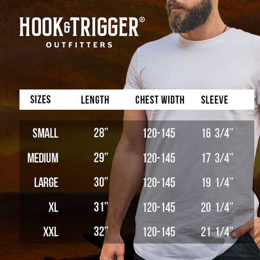 Hook & Trigger - Have a Pheasant Plucking Day Tee in Denim Heather