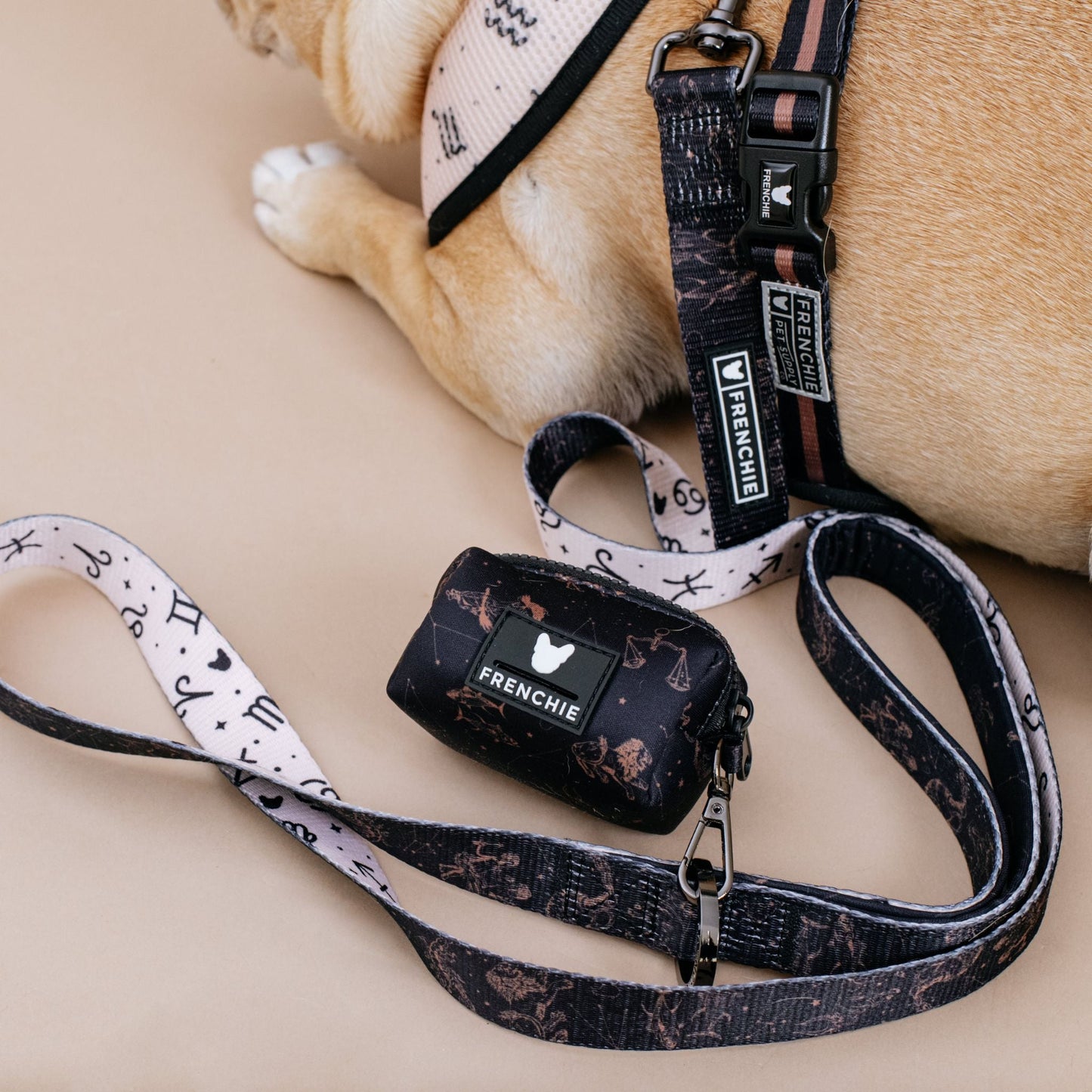 Frenchie Comfort Leash - Horoscope