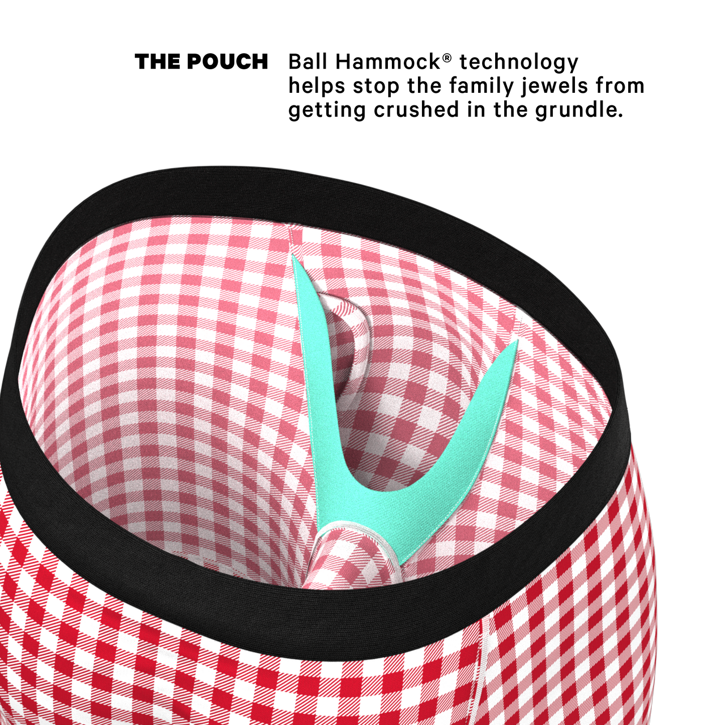 The Hot Diggity | Corn Dog Long Leg Ball Hammock® Pouch Underwear With Fly