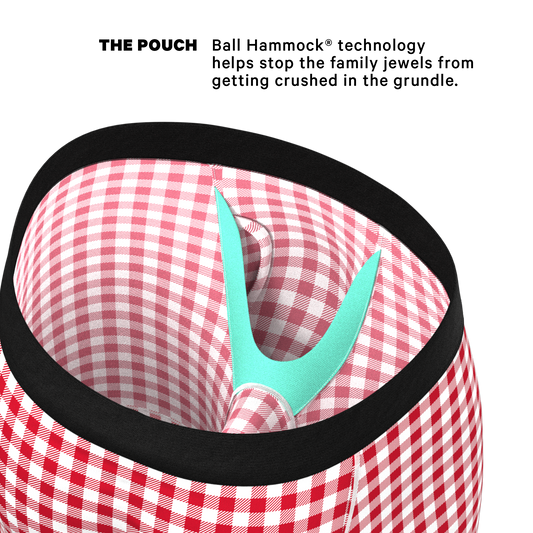 The Hot Diggity | Corn Dog Long Leg Ball Hammock® Pouch Underwear With Fly