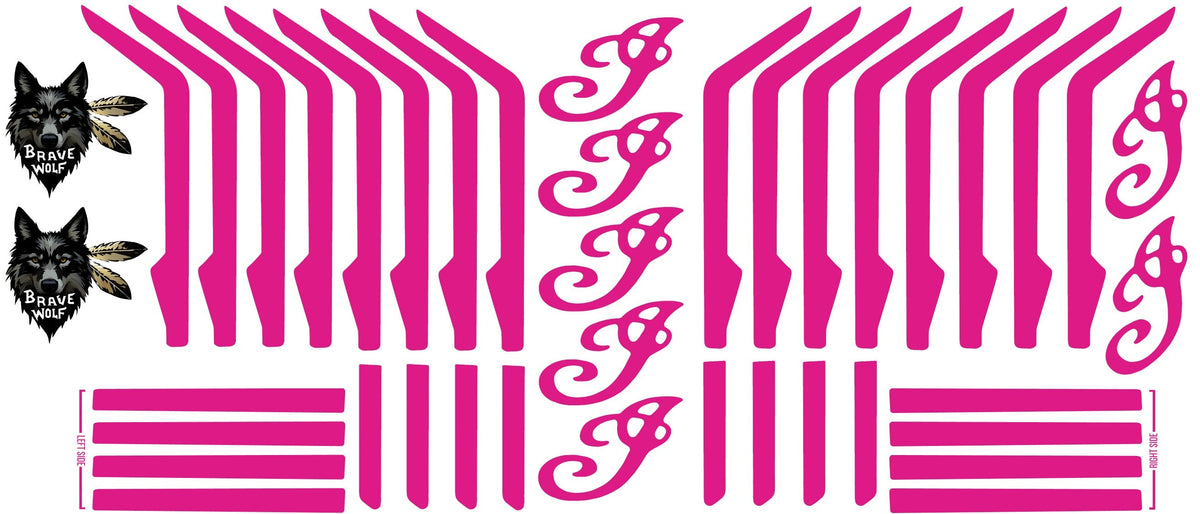 Powerplus Engine Accent Kit - Hot Pink