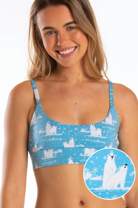 The How Coke Is Made | Polar Bear Boob Hammock™ Scoop Bralette