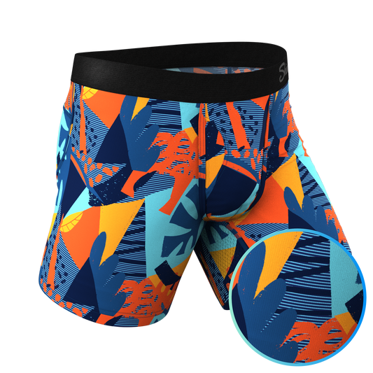 The Hummingbird | Abstract paradICE™ Cooling Ball Hammock® Underwear