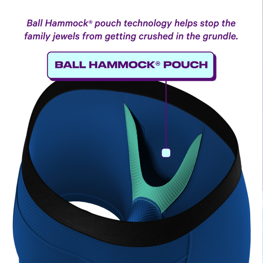The Hurricane | Blue paradICE™ Cooling Ball Hammock® Underwear