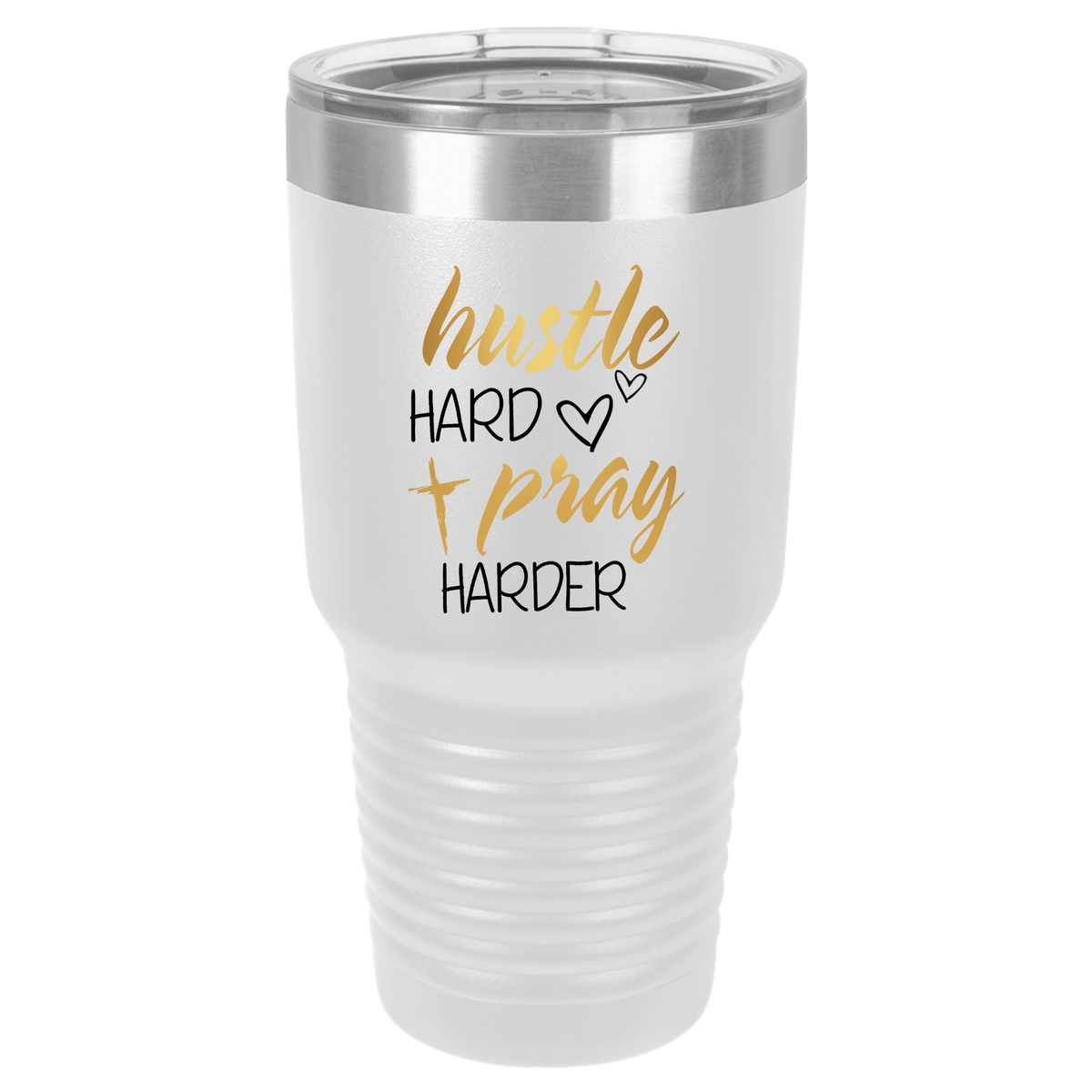 Hustle Hard Pray Harder | Polar Camel Tumbler