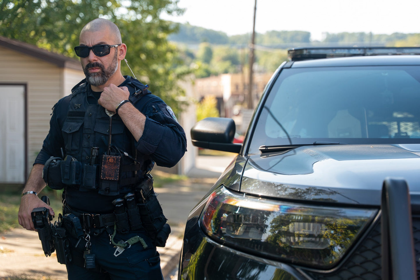 Braided Fiber Tactical Mic & Invisible Series Tubeless Earpiece Complete Kit w/ Quick Disconnect (Hirose) - All Kenwood 2 Pin TK & NEXEDGE (NX), Baofeng, BTECH, Rugged Radios, Diga-Talk, TYT, AnyTone, Alinco, Relm/BK Radio, Quansheng, Wouxon, Retevis