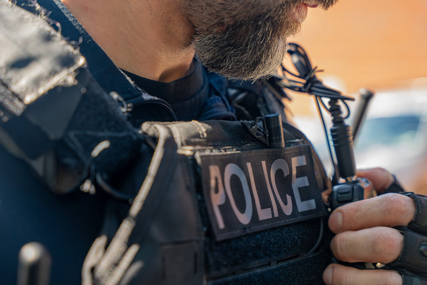 Tactical Mic / Invisible Tubeless Earpiece / TP-120/U174 Connector Kit - NATO Wired, No PTT Adapter