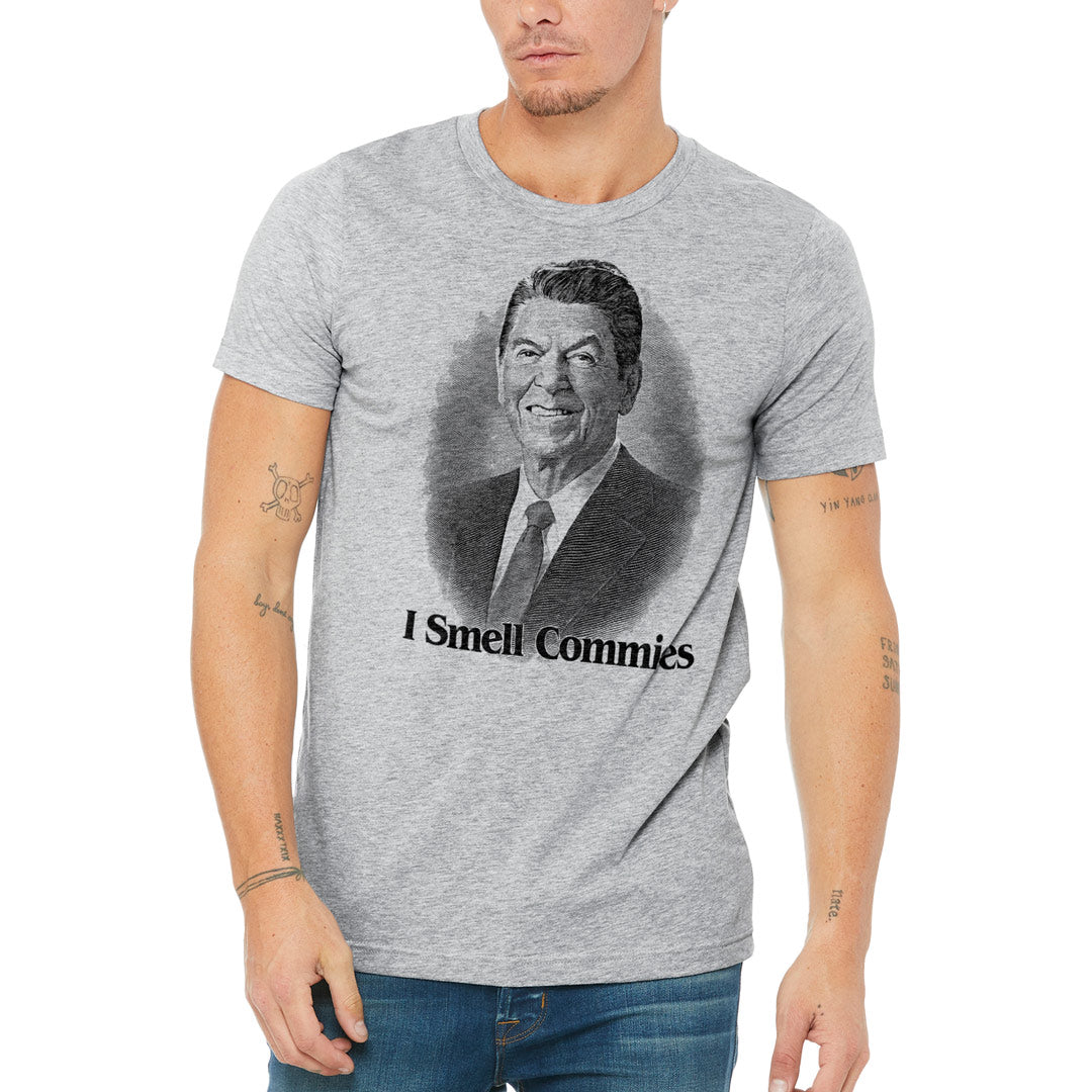 Ronald Reagan I Smell Commies T-Shirt