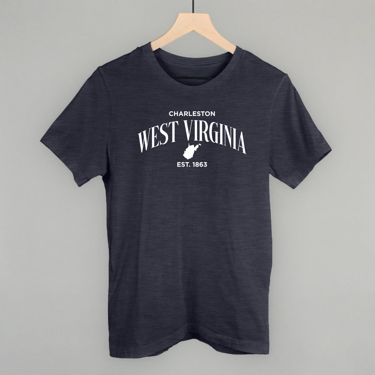 West Virginia Est. 1863 (White)