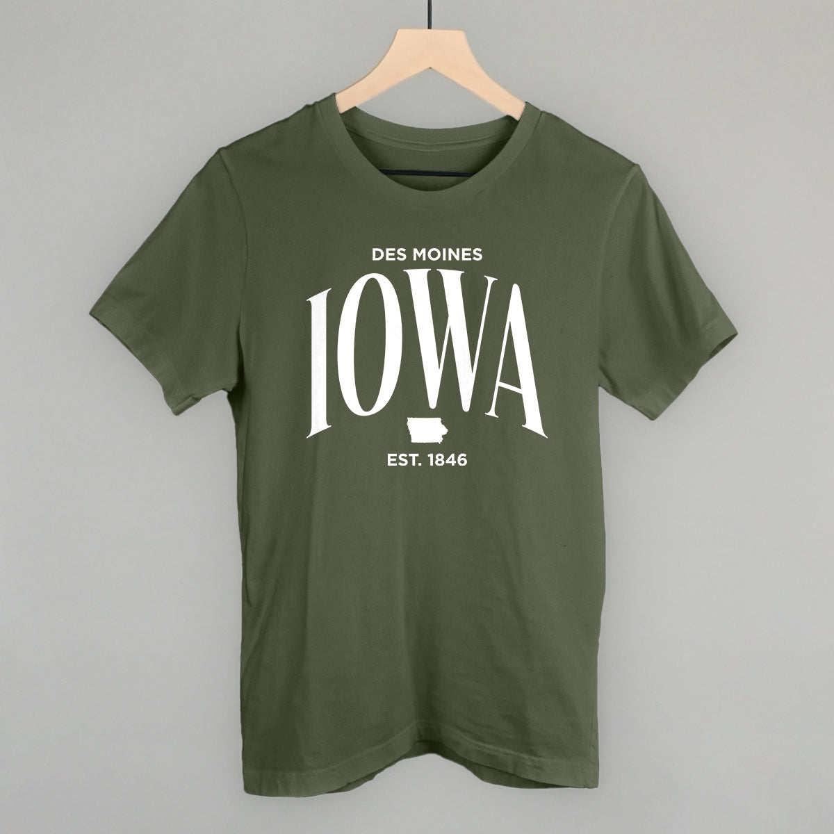Iowa Est. 1846 (White)