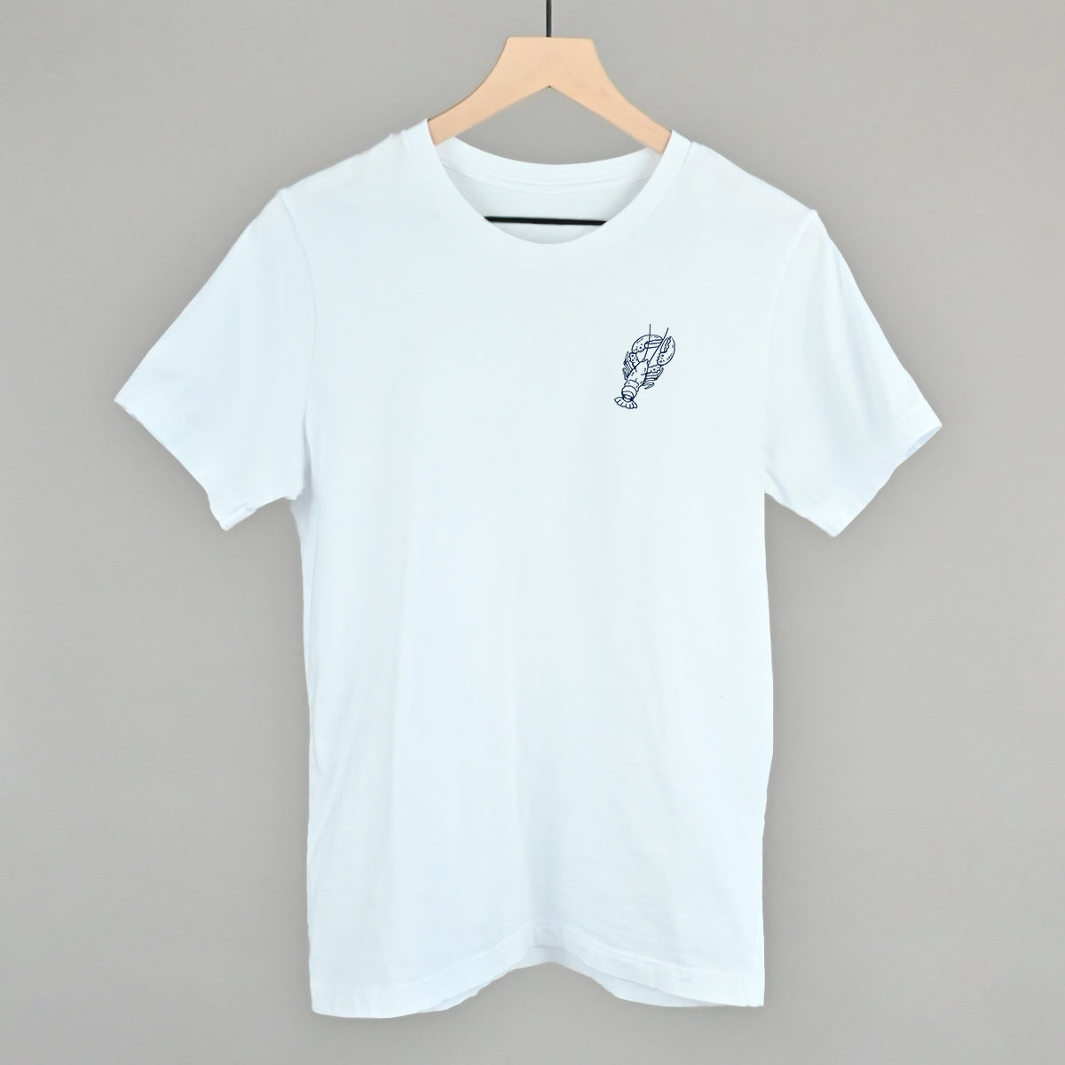 Lobster Doodle (Navy Blue) (Left Chest)
