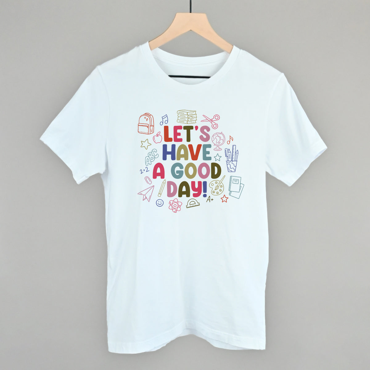 Let's Have A Good Day Colorful Doodles