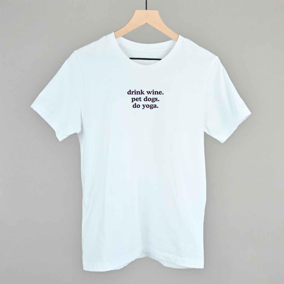 Drink Wine Pet Dogs Do Yoga