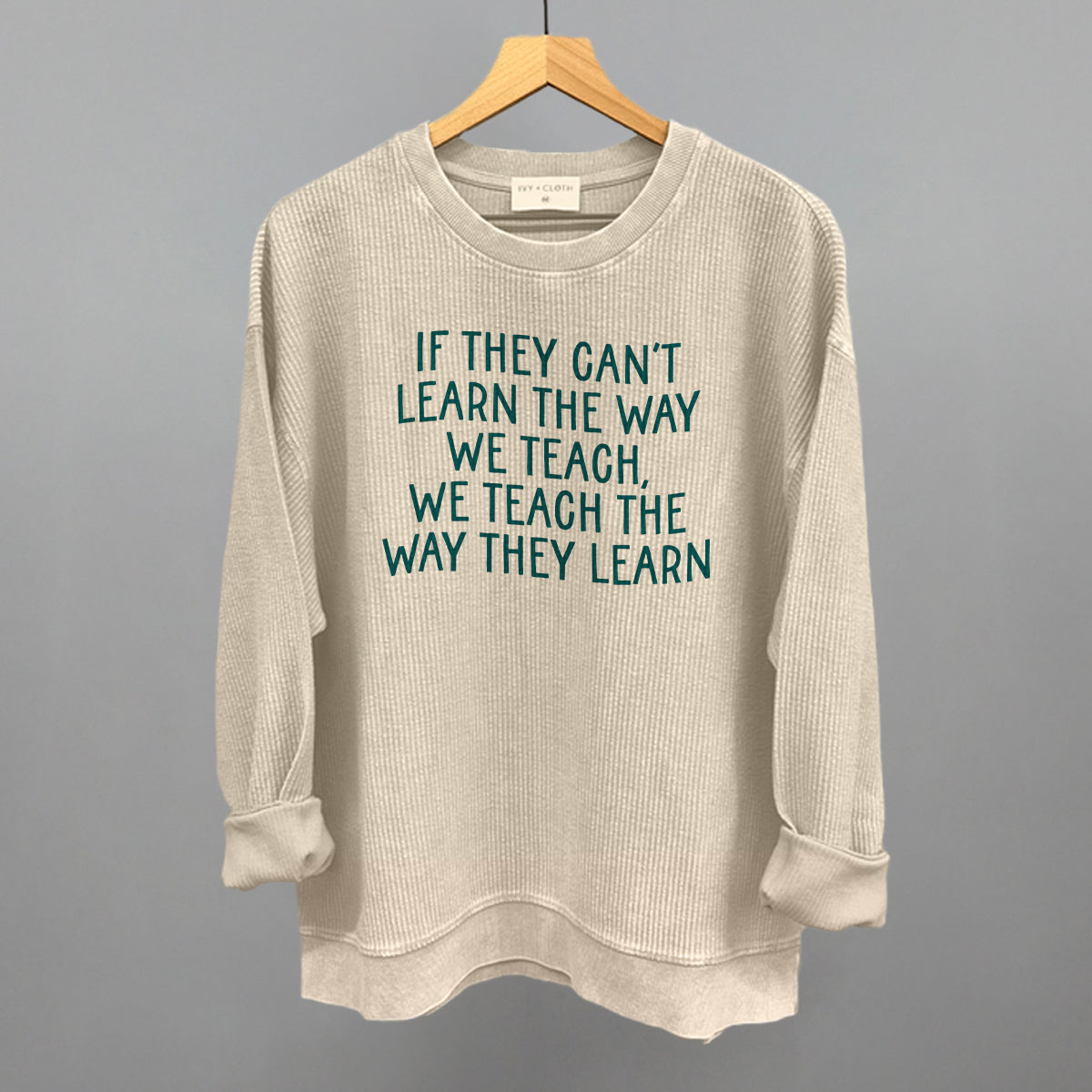 We Teach The Way They Learn