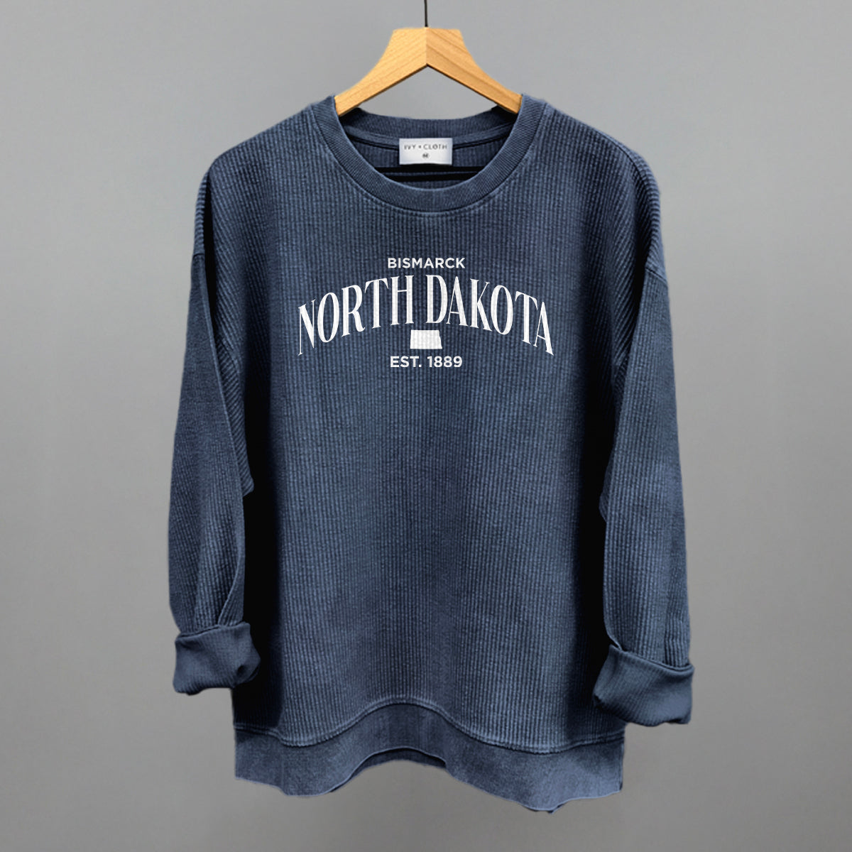 North Dakota Est. 1889 (White)