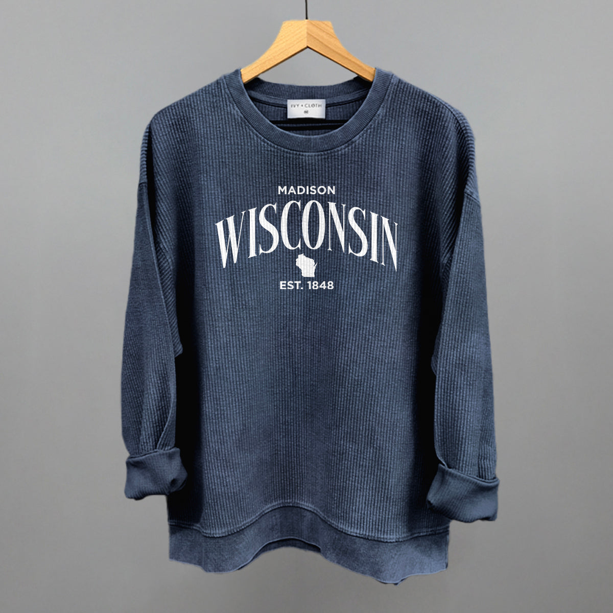 Wisconsin Est. 1848 (White)