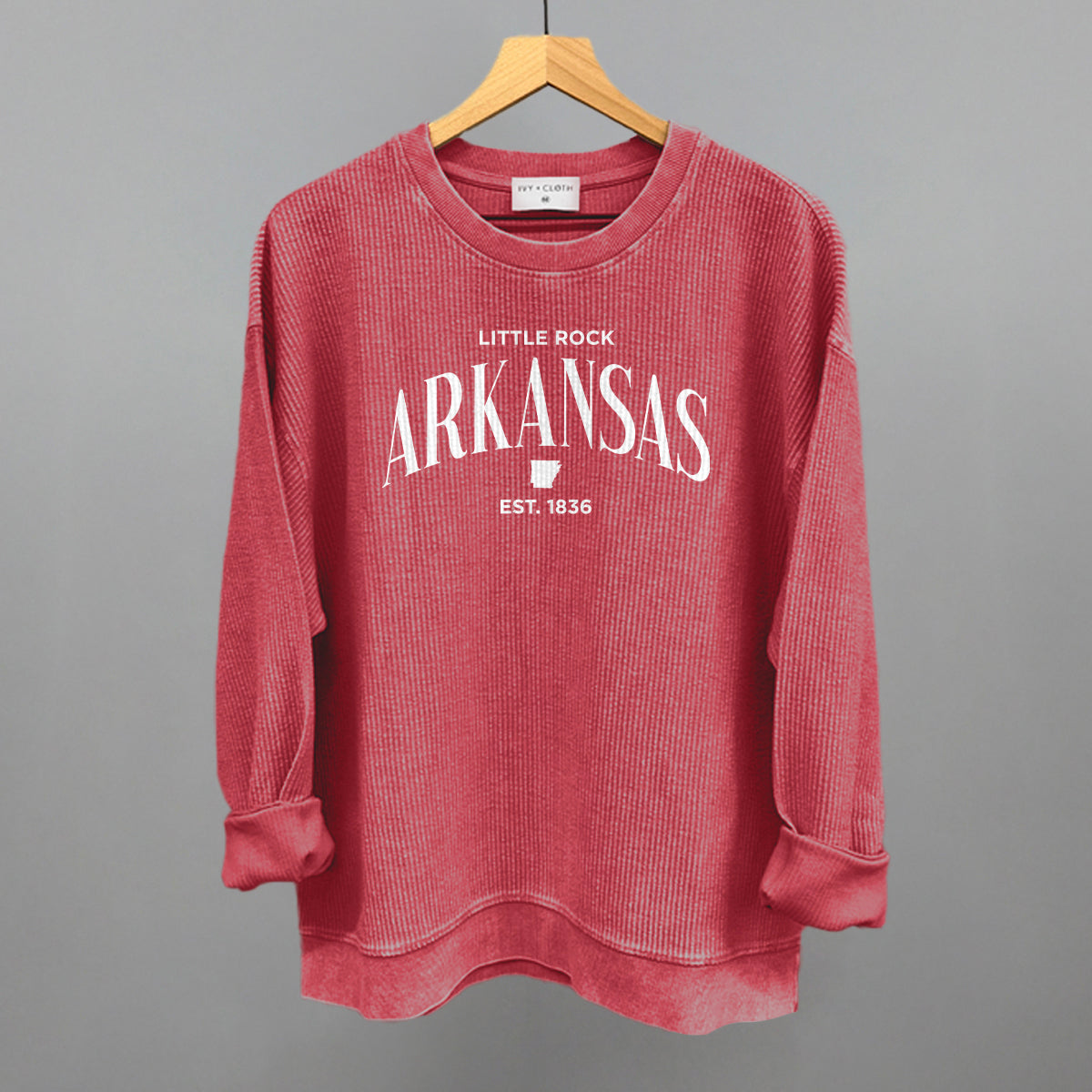 Arkansas Est. 1836 (White)