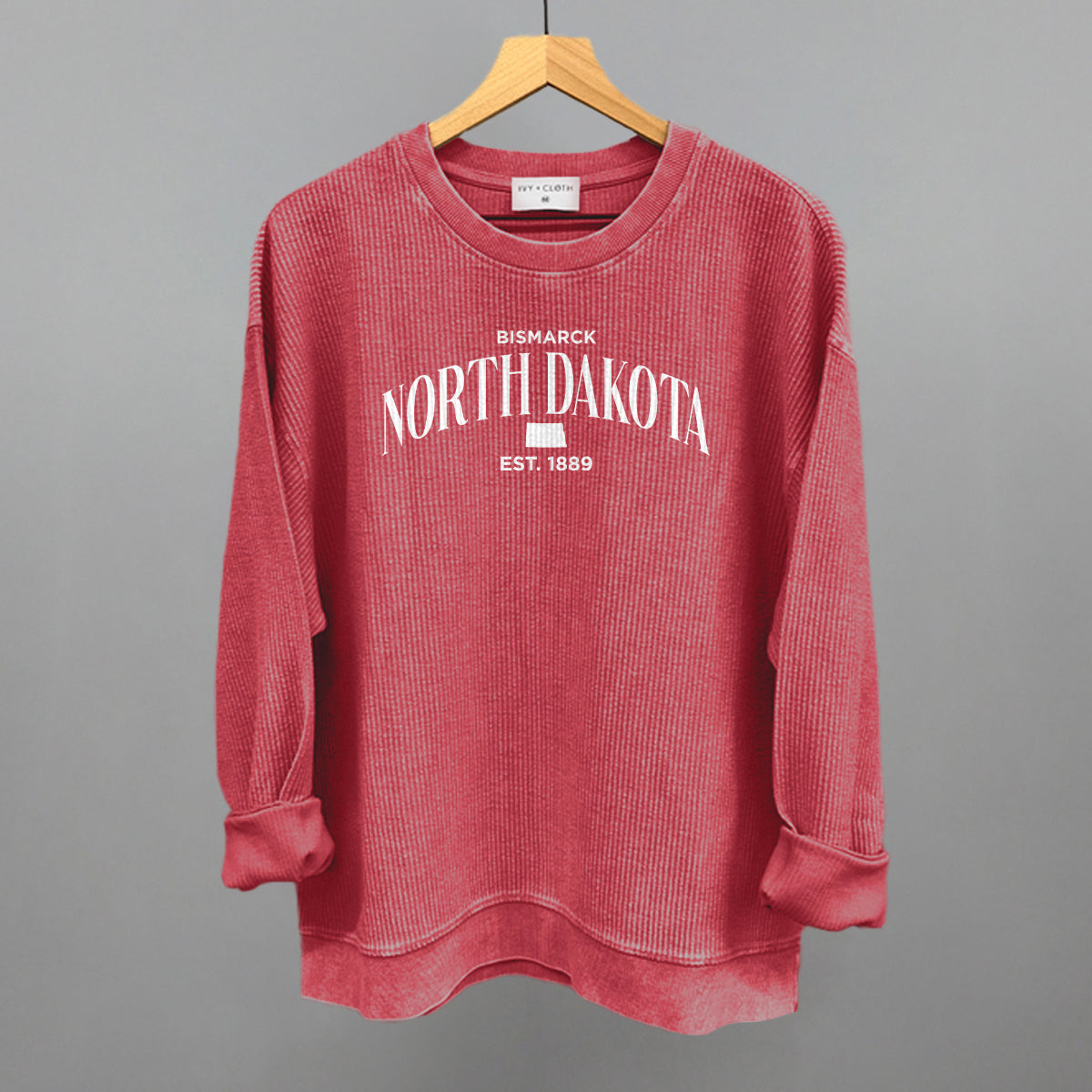 North Dakota Est. 1889 (White)