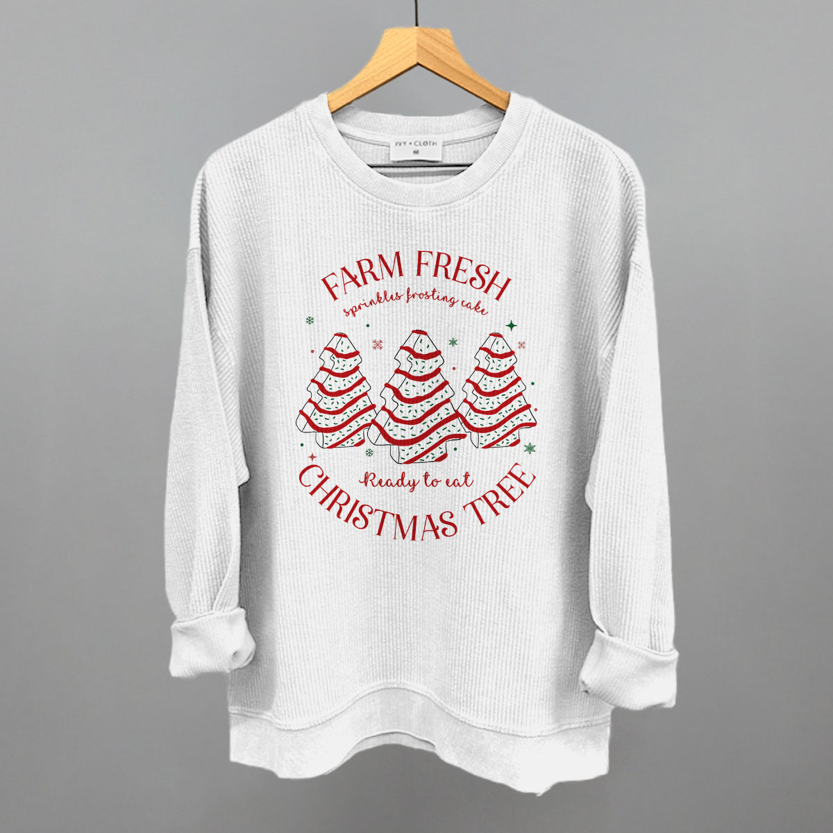 Farm Fresh Christmas Tree Cake