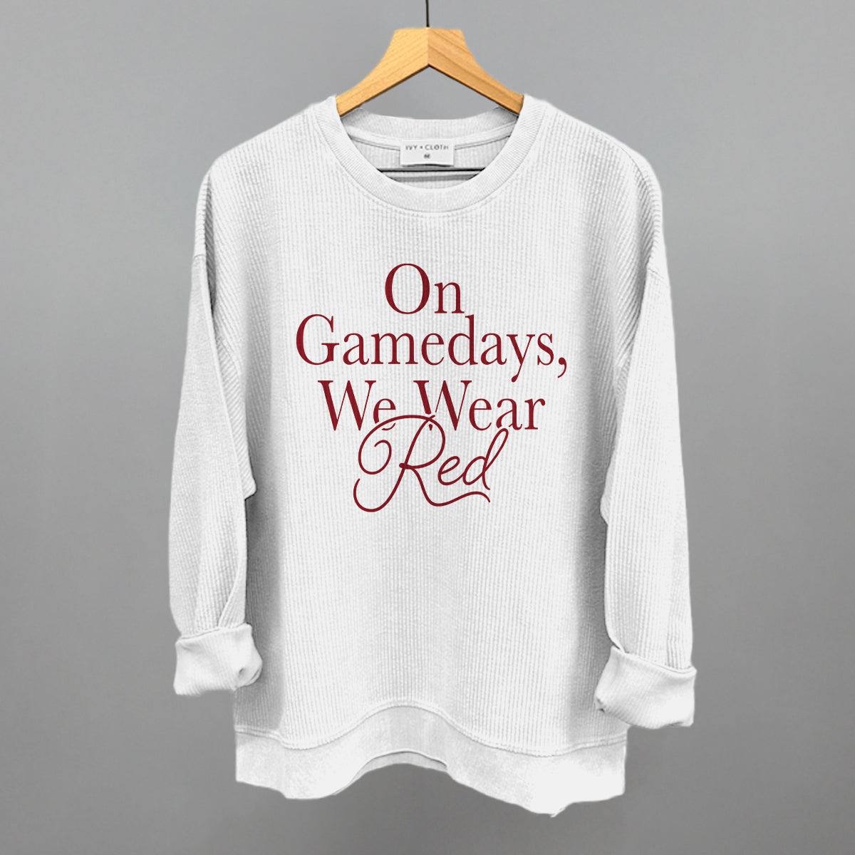 On Gamedays, We Wear Red