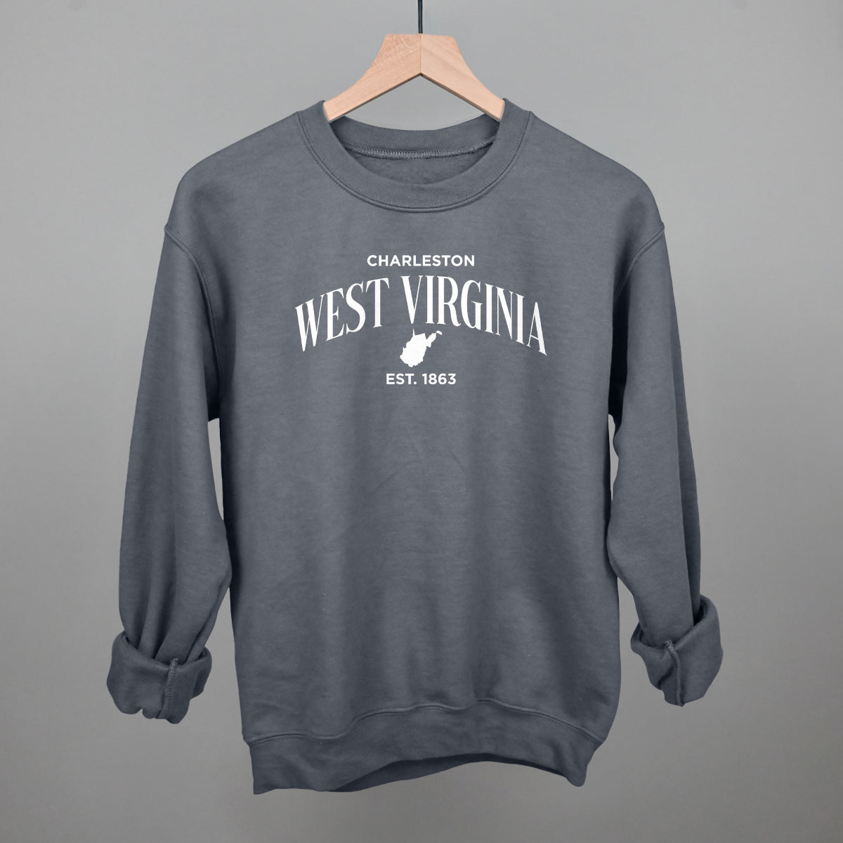West Virginia Est. 1863 (White)