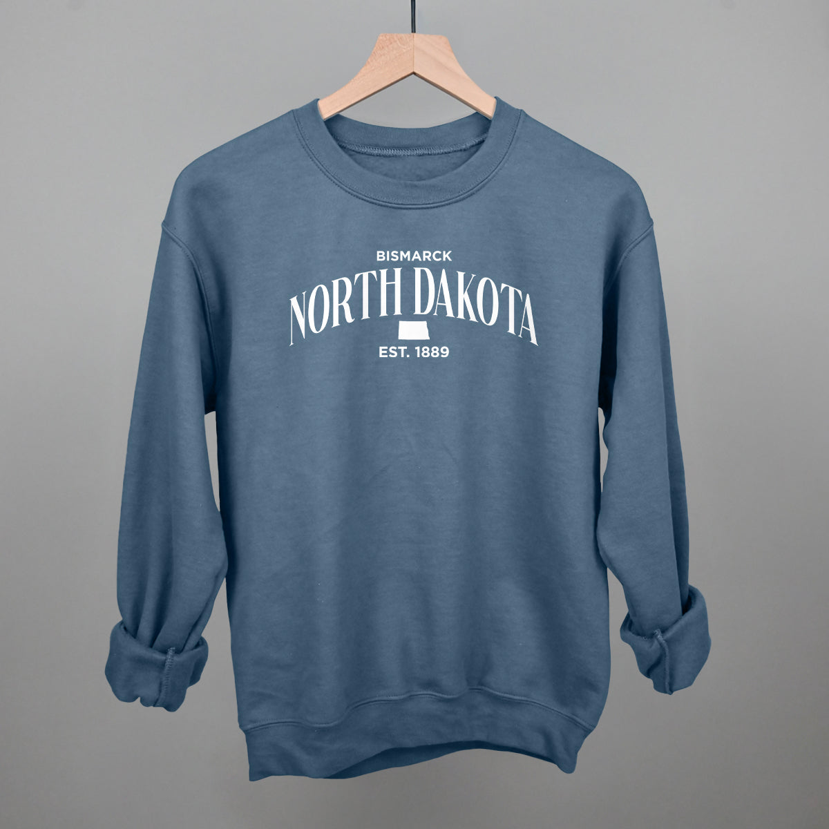 North Dakota Est. 1889 (White)