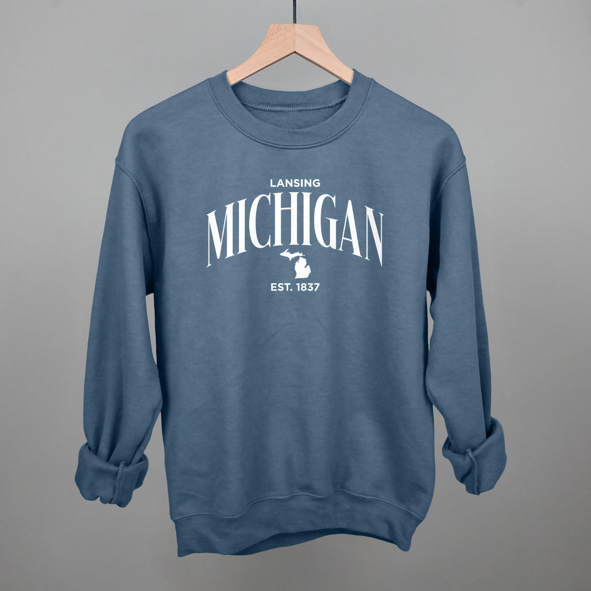 Michigan Est. 1837 (White)