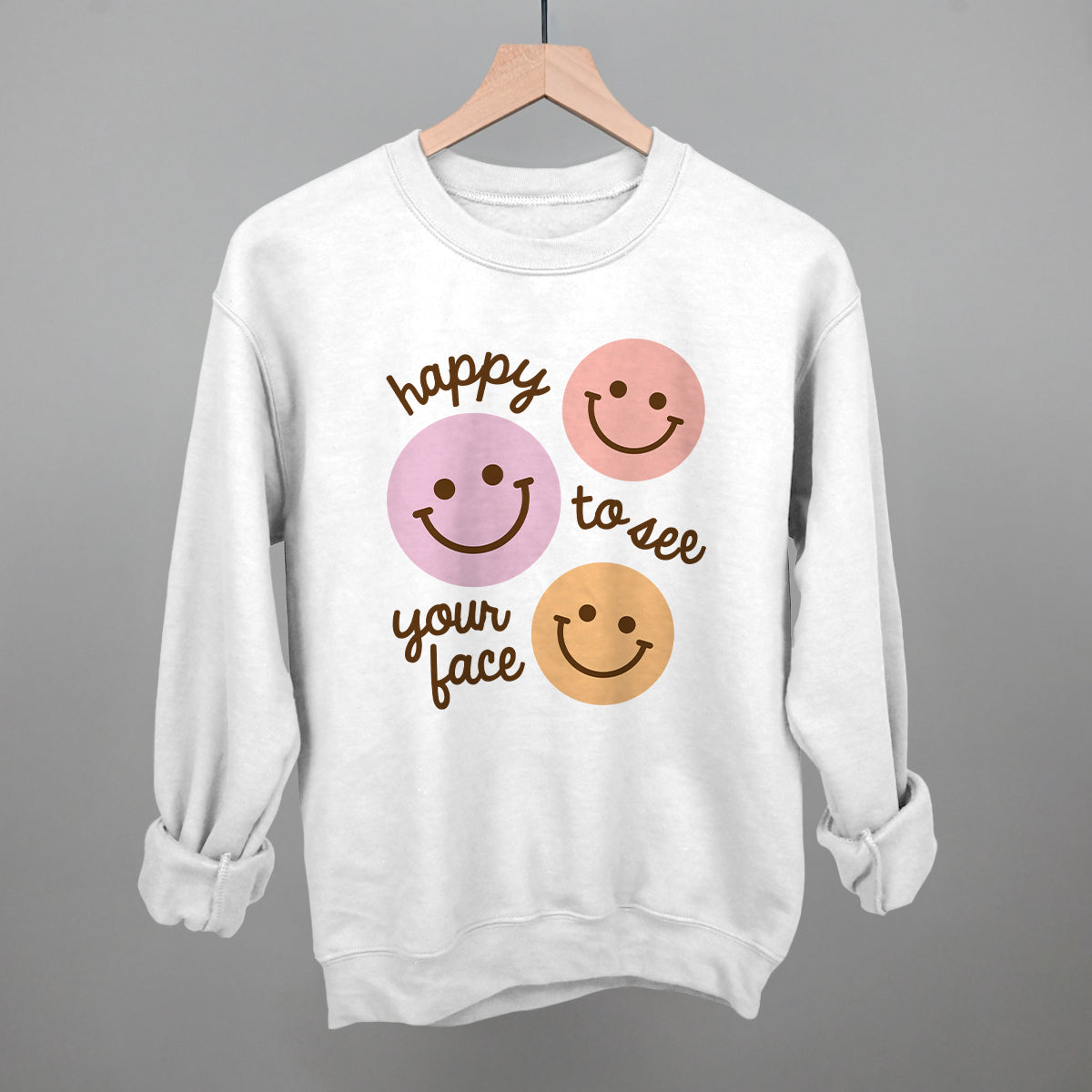 Happy To See Your Face (Smiley Faces + Script)