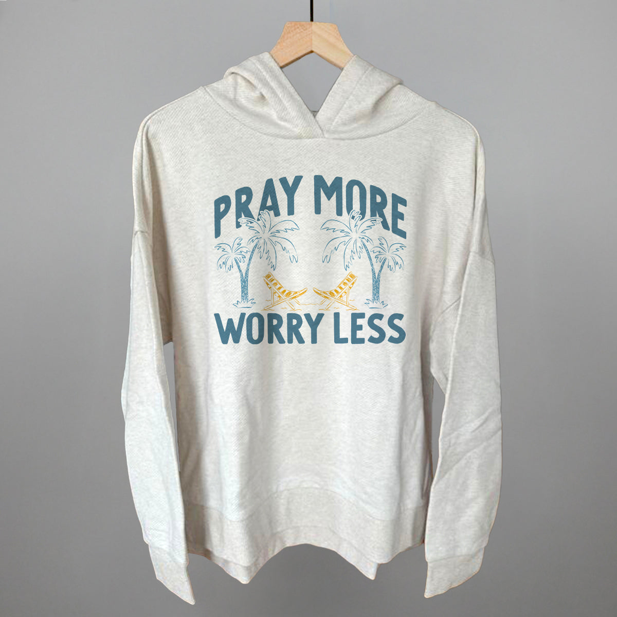 Pray More Worry Less Palm Trees