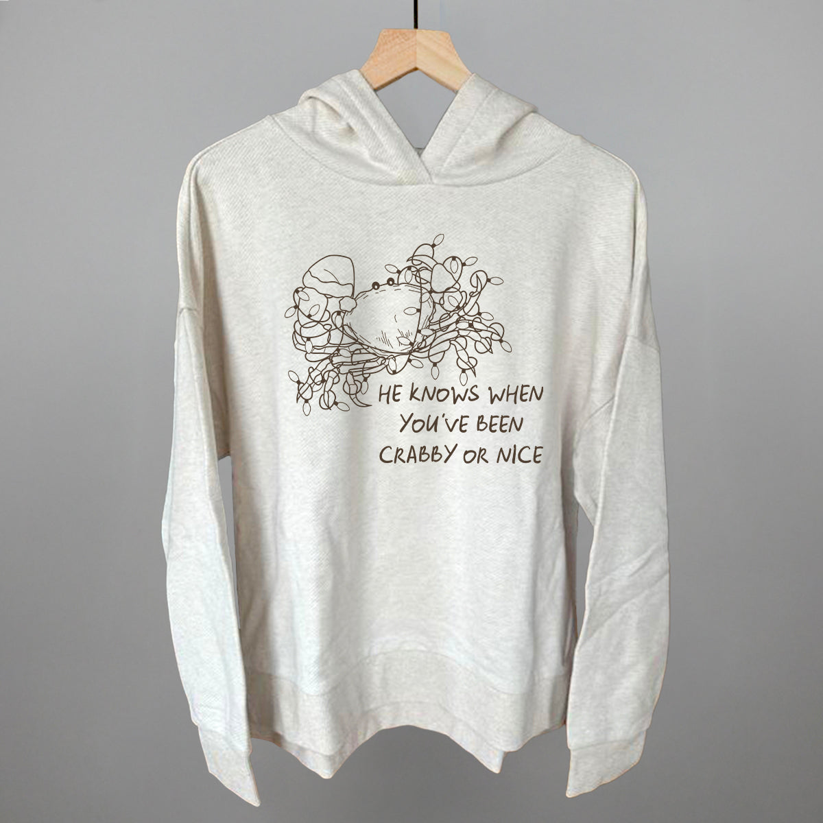 He Knows When You've Been Crabby Or Nice