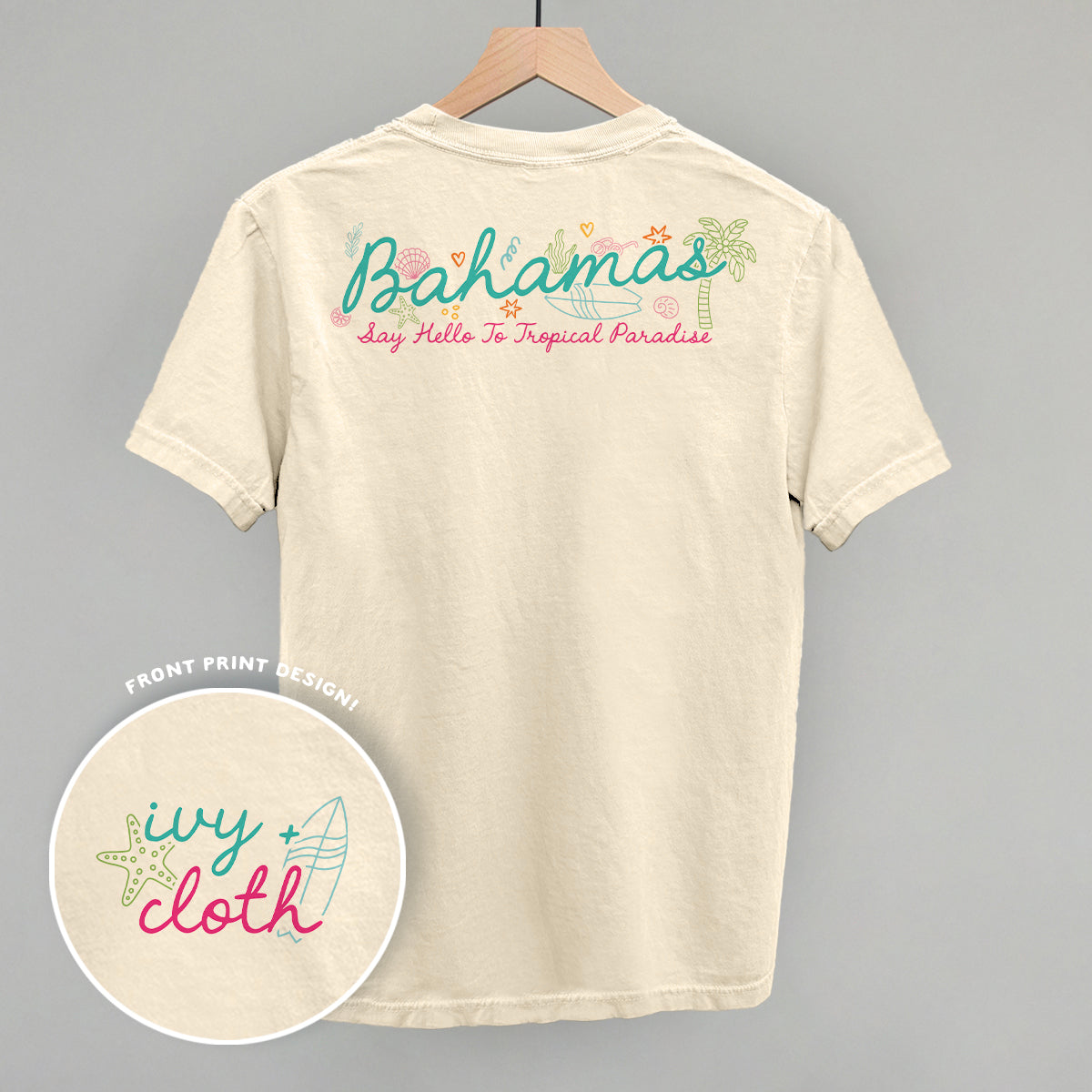 Bahamas Doodles (Back Print)