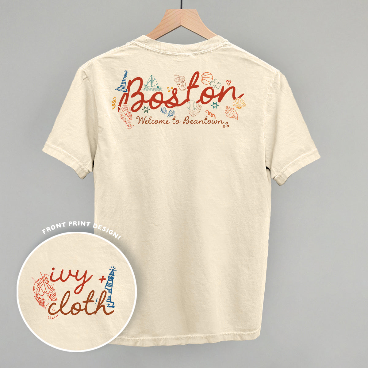 Boston Doodles (Back Print)