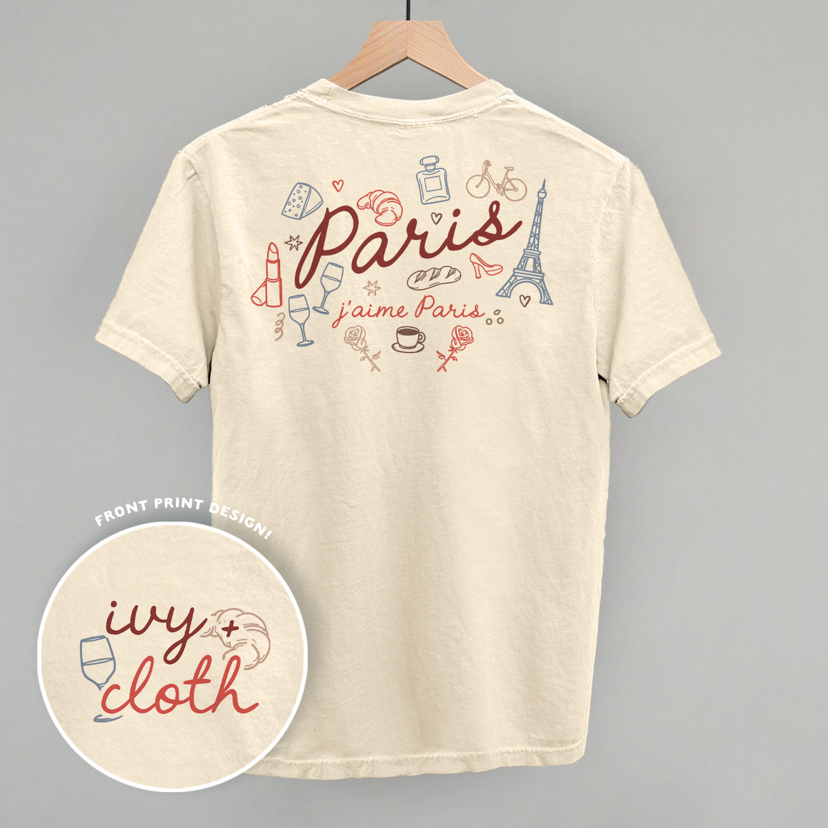 Paris Doodles (Back Print)