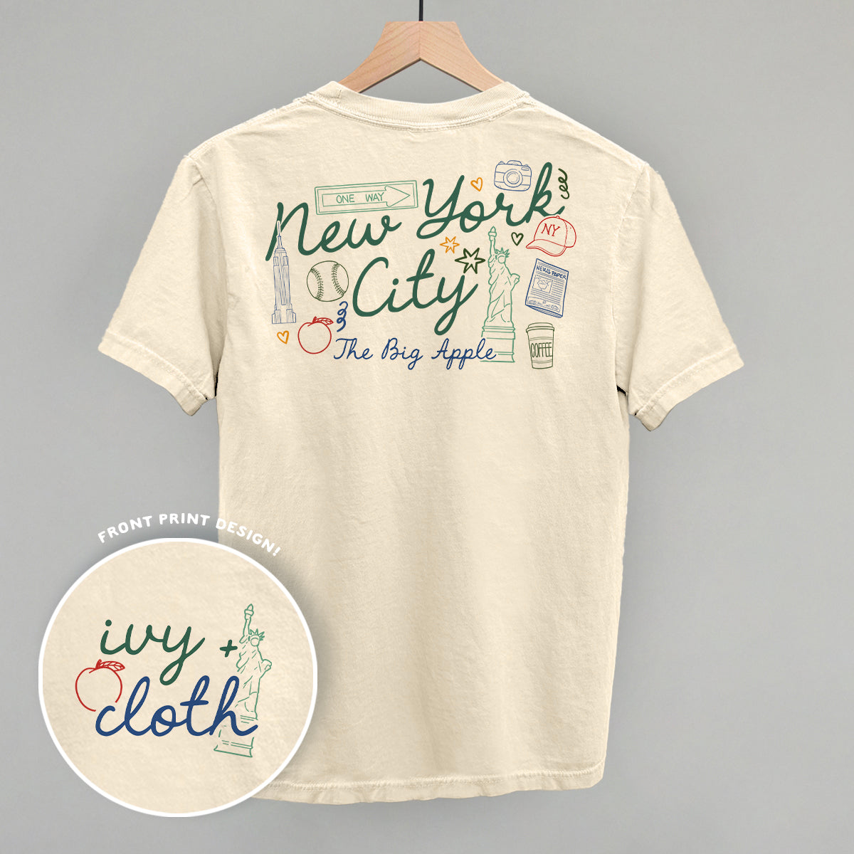 New York City Doodles (Back Print)