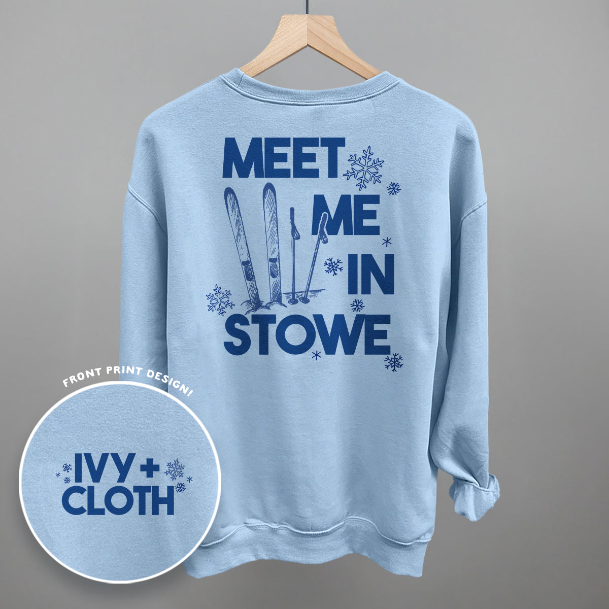 Meet Me In Stowe (Back Print)
