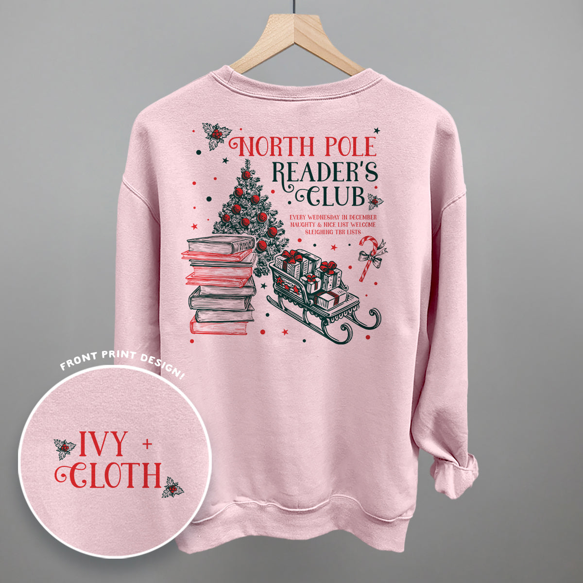 North Pole Reader's Club (Back Print)