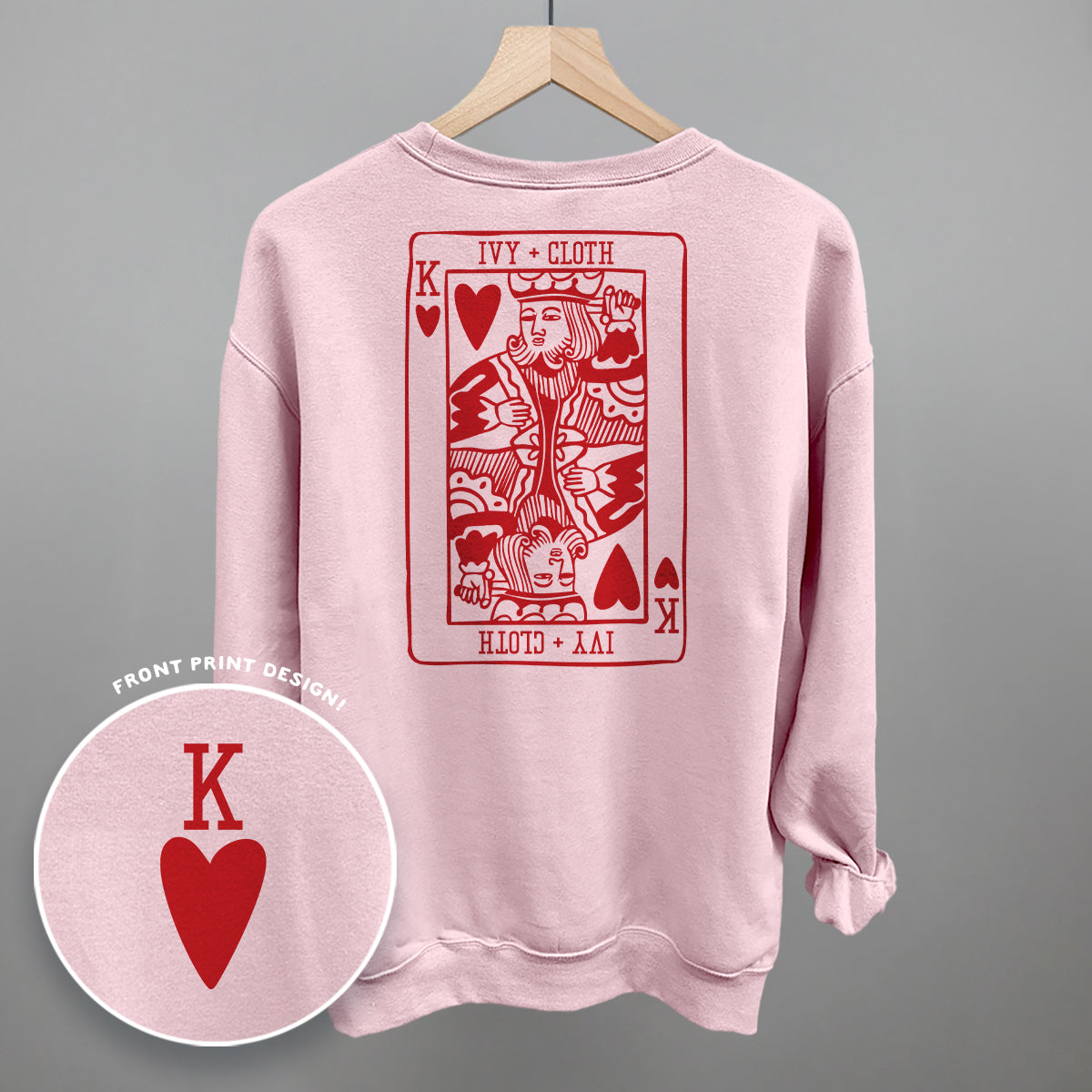 King Of Hearts (Back Print)