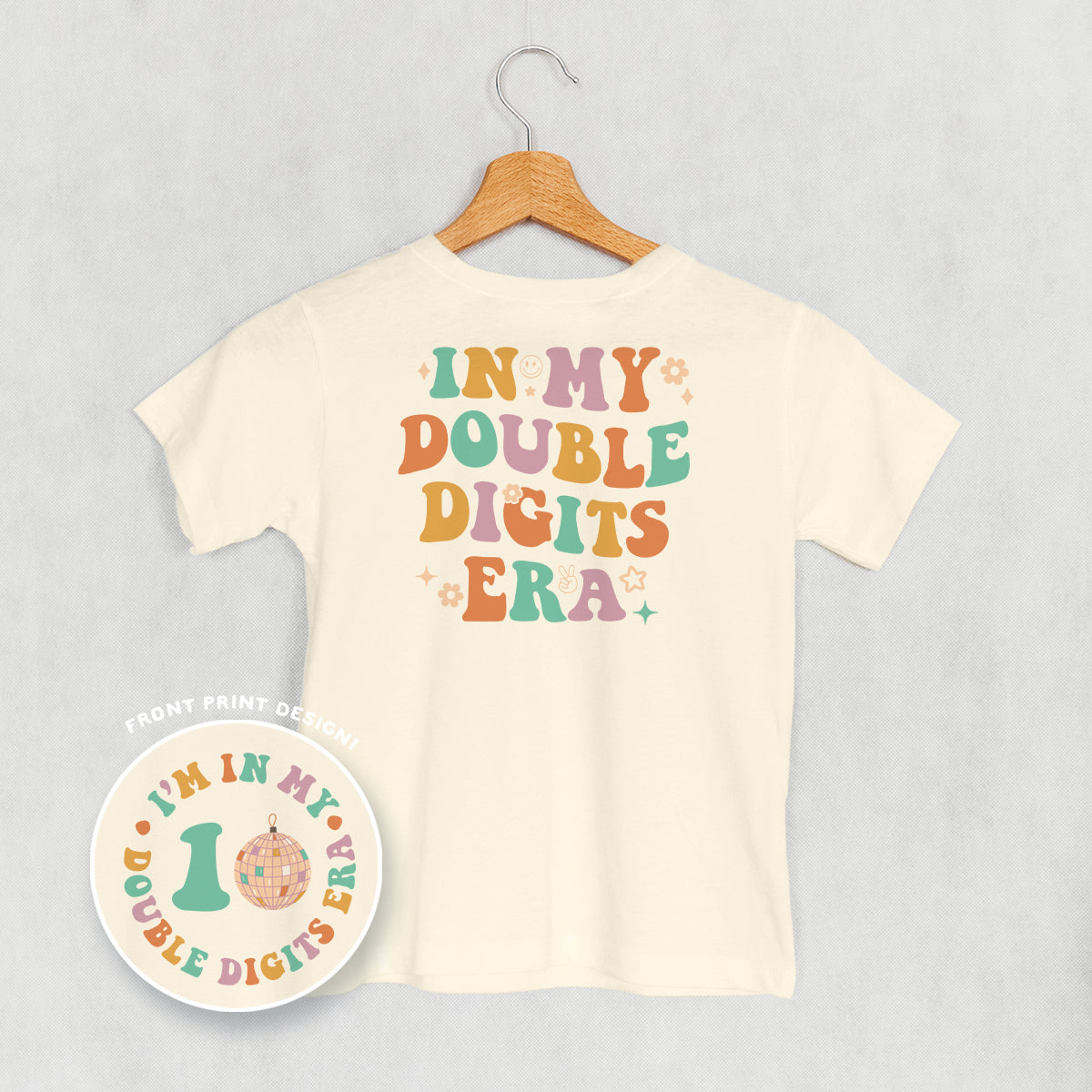 In My Double Digits Era (Kids Back Print)
