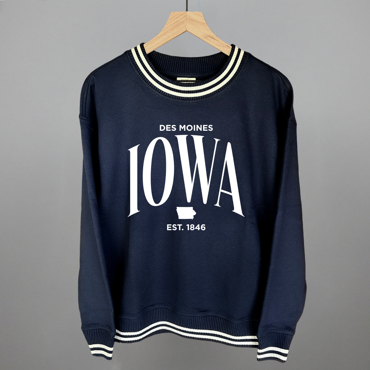 Iowa Est. 1846 (White)