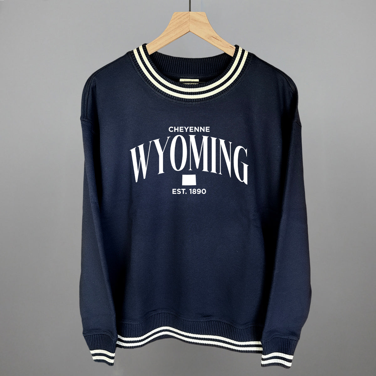 Wyoming Est. 1890 (White)