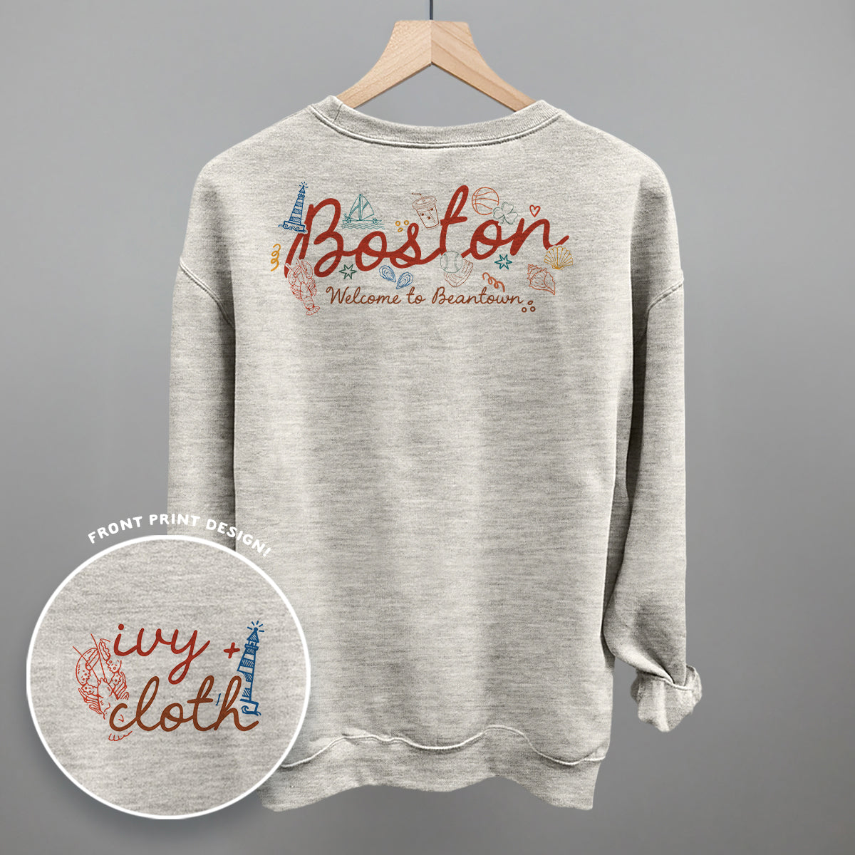 Boston Doodles (Back Print)