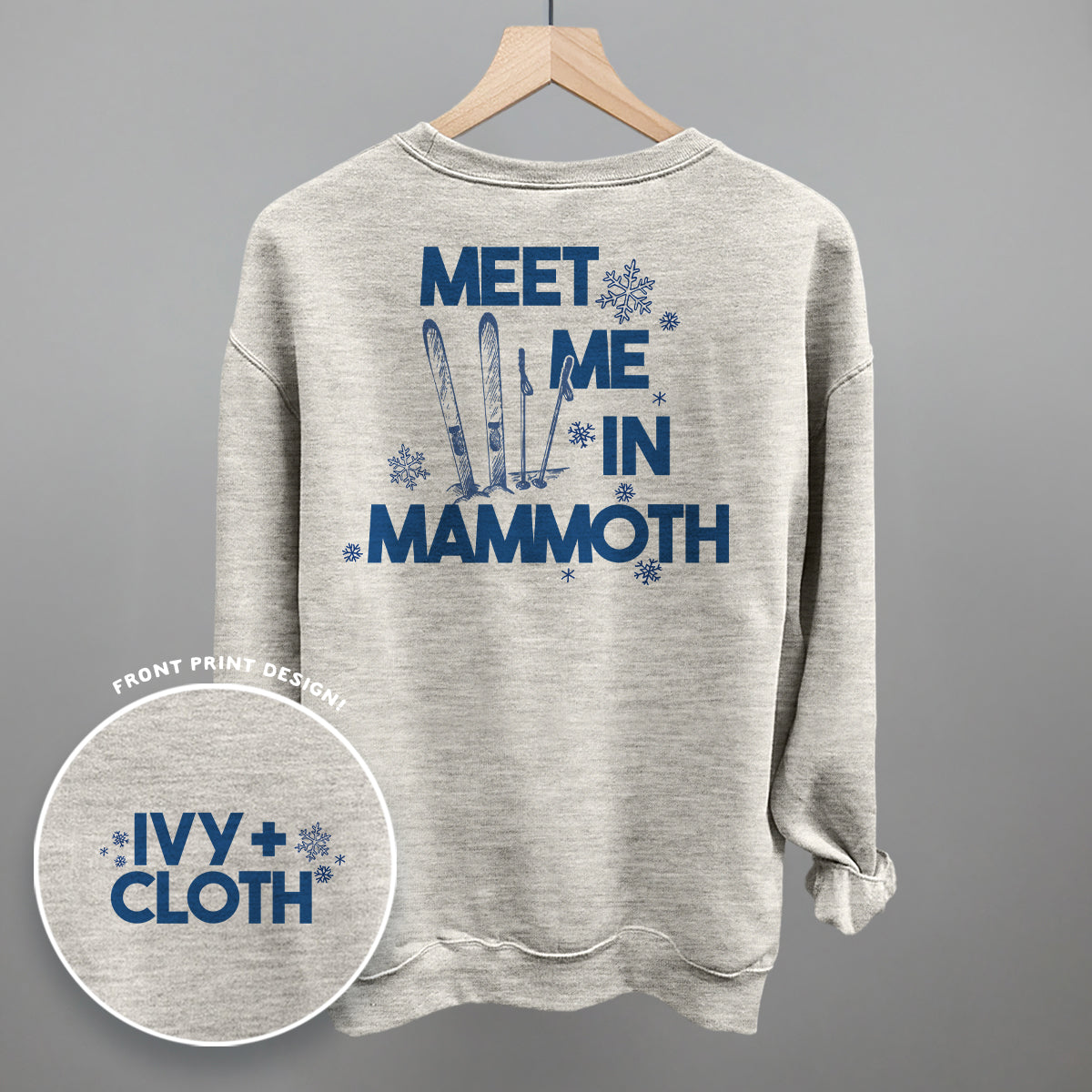 Meet Me In Mammoth (Back Print)