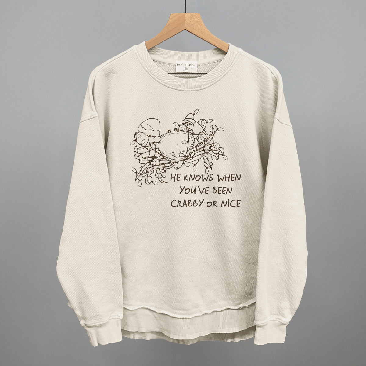 He Knows When You've Been Crabby Or Nice