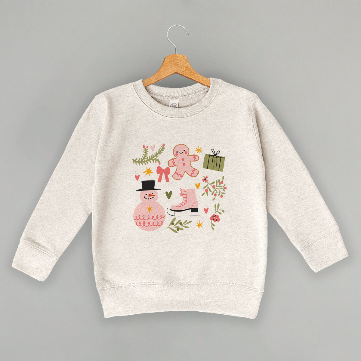 Pink Christmas Doodles (Kids)