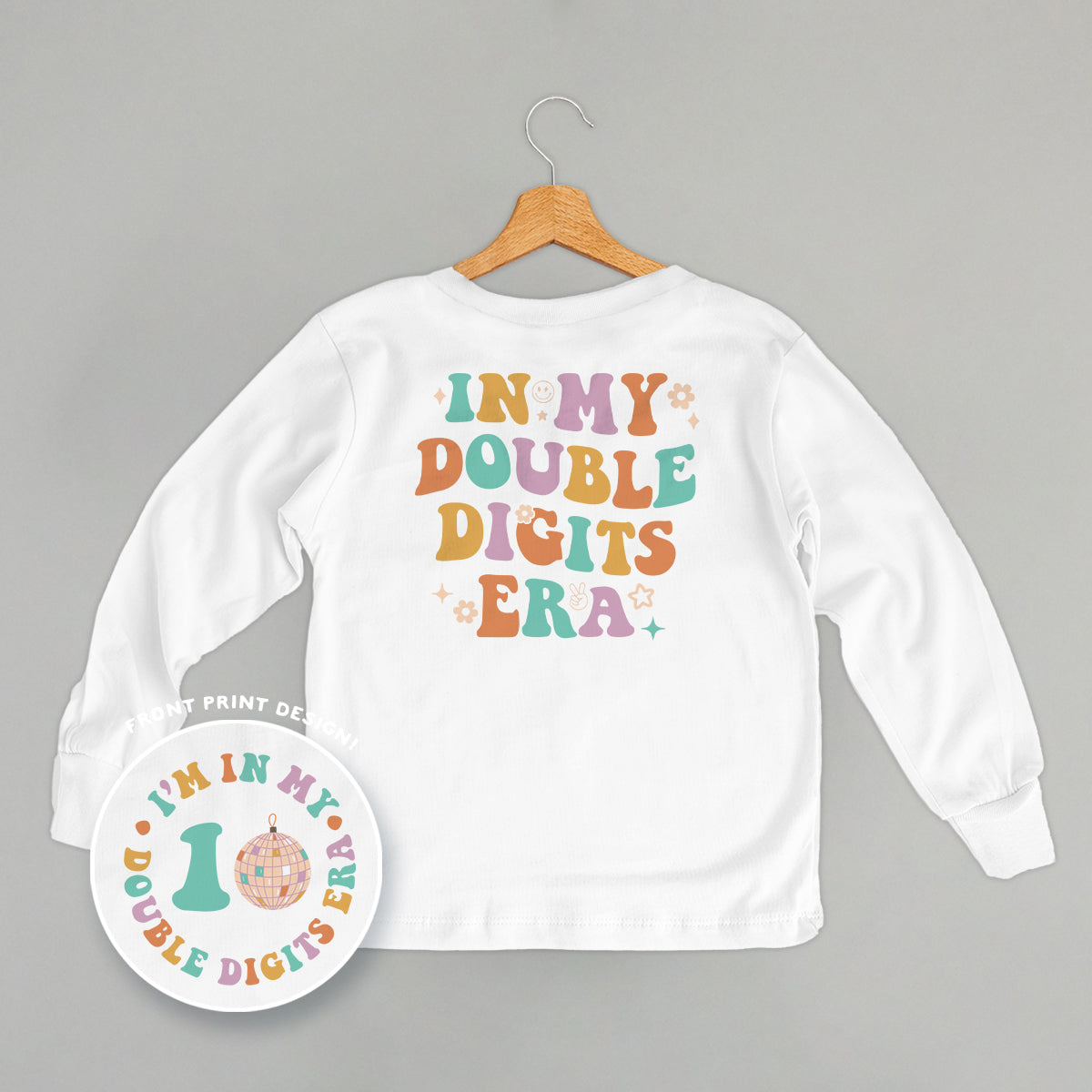 In My Double Digits Era (Kids Back Print)